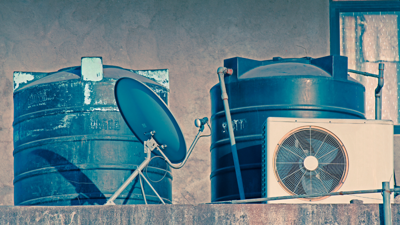 Overhead Water tanks